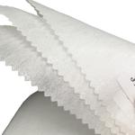 Gaoxin 100% Polyester Non Woven Interlining in Coating LDPE Embroidered
