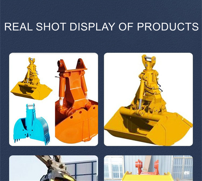 2 - 30 Ton Excavator Rock Bucket Thickening Excavator Ditching Bucket ISO9001