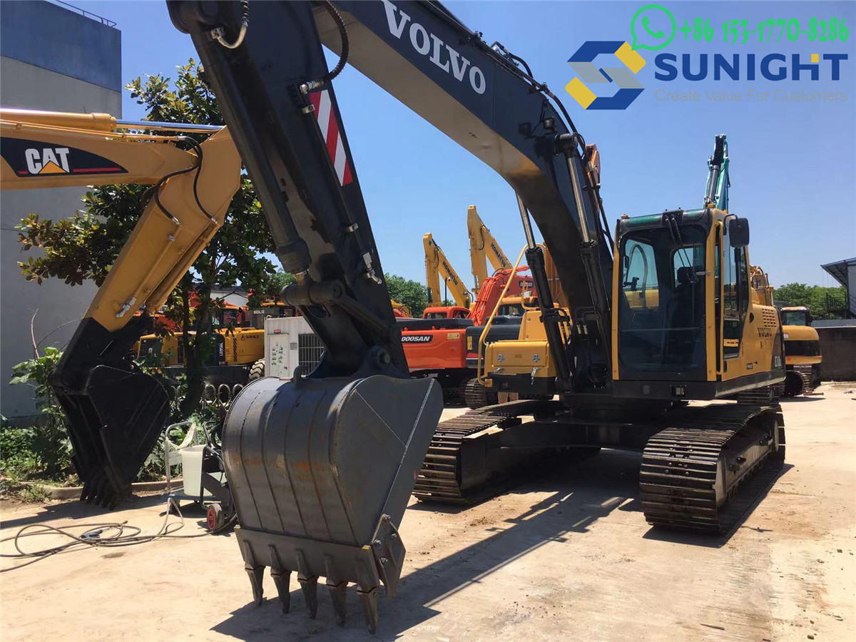 Used Refurbished Volvo EC210 Crawler Excavators Manufactured In Sweden