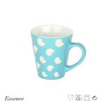 Ceramic Promotional Coffee Mugs With Logo Hand Painted Minimalism 390ml