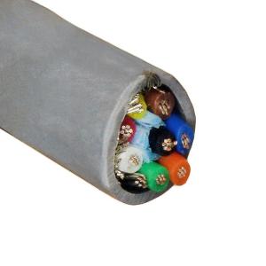 China Alpha Wire 6344 SL005 CABLE 8CON 22AWG SLATE SHLD 100' wholesale