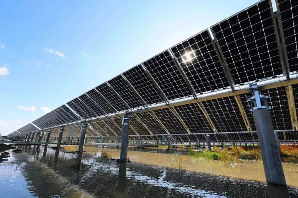 Customize Single Axis Solar Tracker Independent Solar Mount System