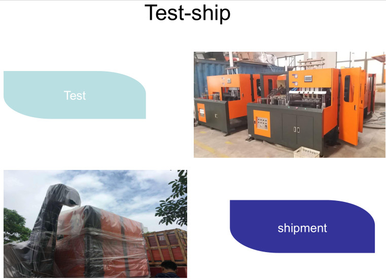 Energy Saving Semi Auto Blowing Machine With Cold Air Circulating System