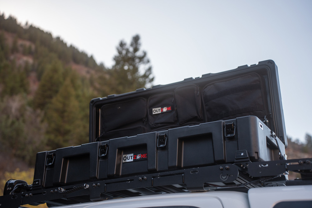 Rugged Case Quick Mounting System Powder Coating For Roof Racked