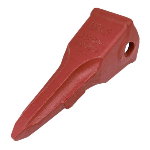 Stiff Forged Iron Excavator Bucket Teeth PC200 2057019570 Adaptor Bucket Tooth