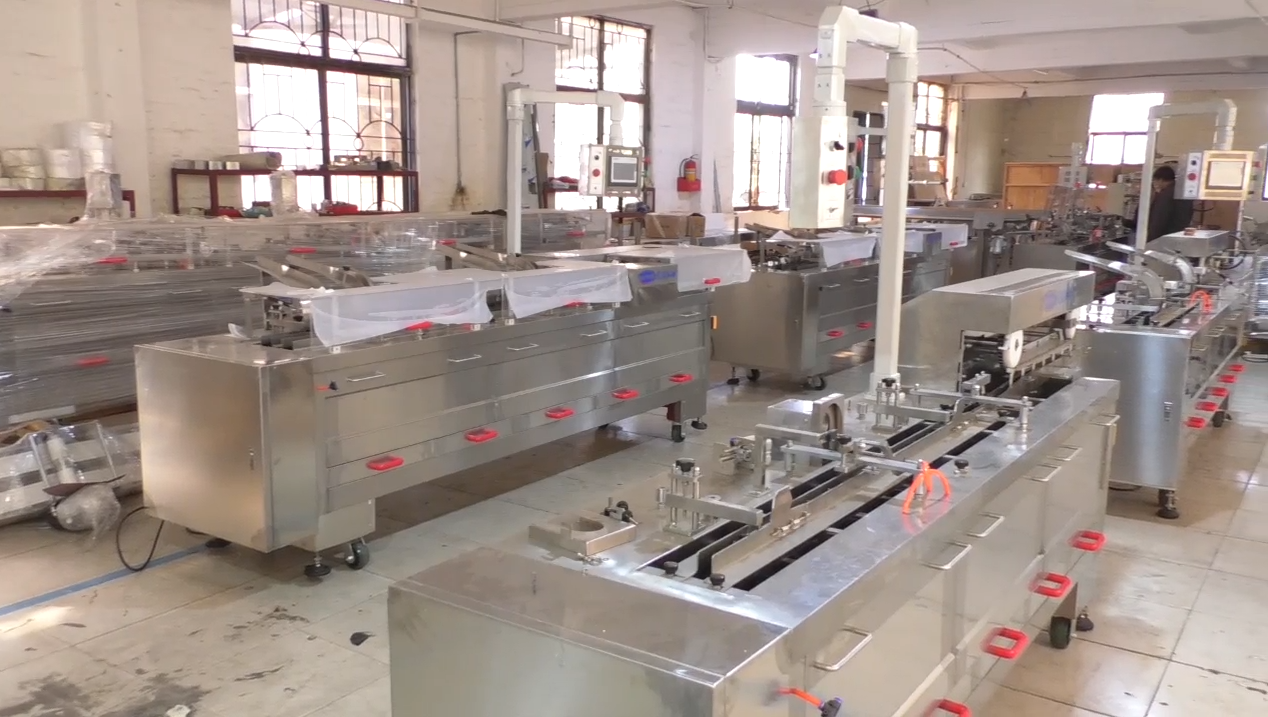 Schneider Electric 1200 Sandwiches/Min Cream Biscuit Machine