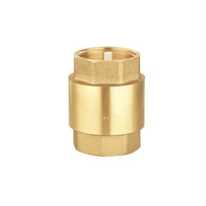 China Size 1 Inch Brass Check Valve Sand Blast Max 25bar Forged Brass Body wholesale