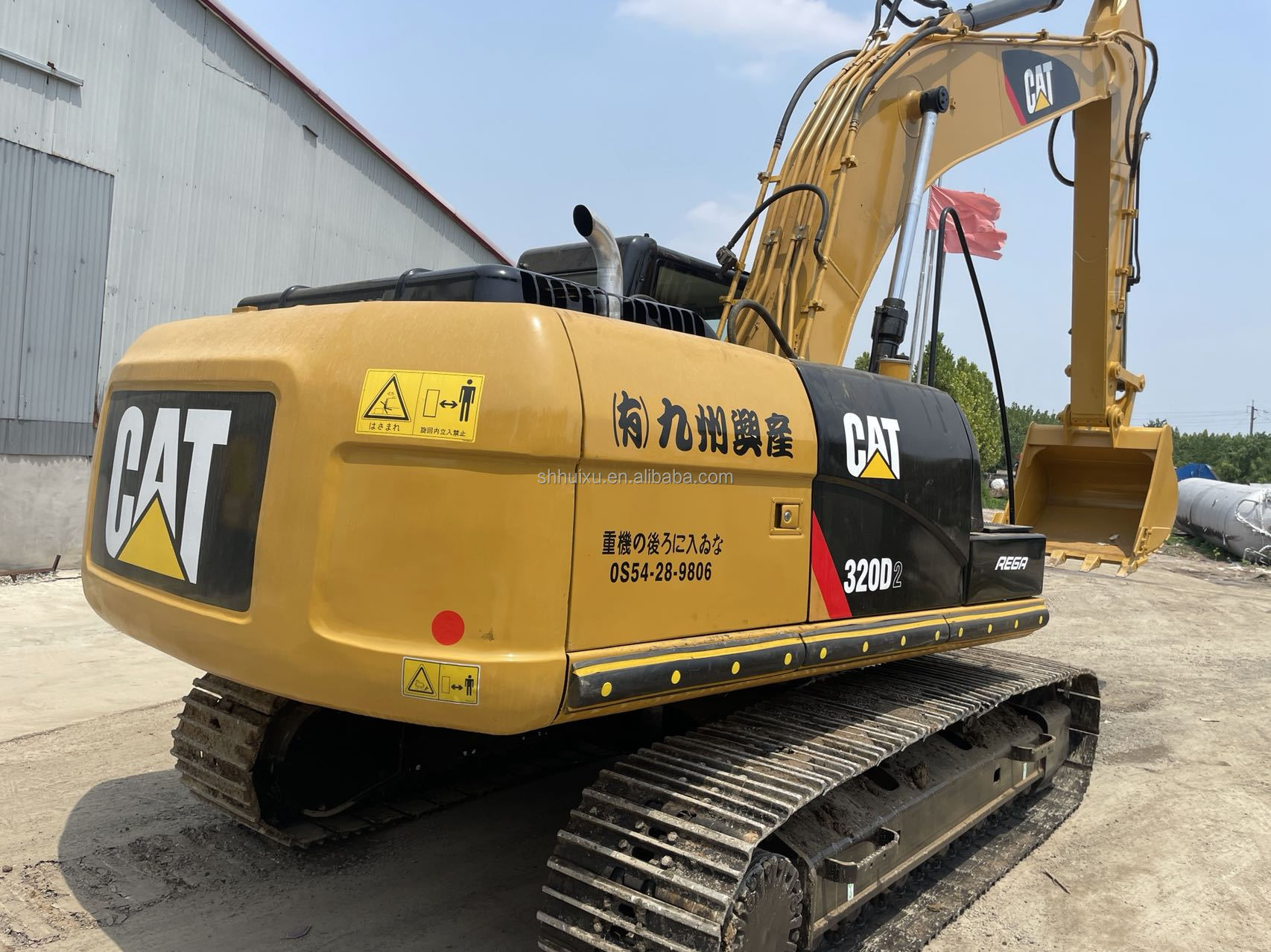 in stock used cat320d/crawler high quality second hand excavator cat320d on sale