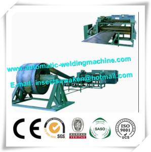 China Steel Simple Decoiler Machine , Light Street Light Pole Making Machine wholesale