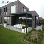 Chinese Top Manufacturer Customized Louver Roof System, Outdoor Aluminum Pergola