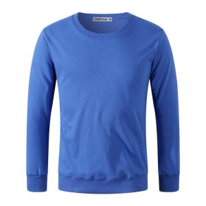 China Custom Logo Long Sleeve Sportswear 100% Cotton OEM Embroidery wholesale