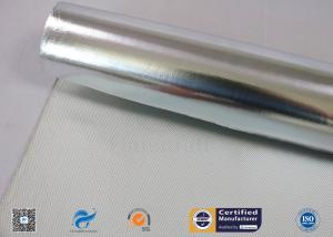 China Heat Resistant Aluminum Foil Laminated Coated Fiberglass Cloth wholesale