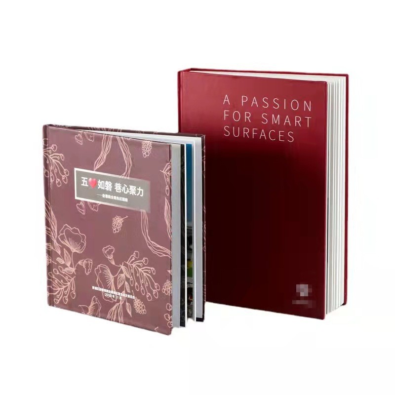 Customized Hardcover Book Printing with Round Corner High Grade Natural Paper 80gsm-300gsm