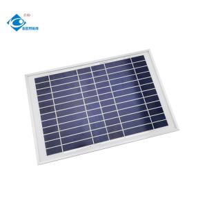 China 12V Wholesale High Quality ZW-8W-12V Glass Laminated Solar Panel 8W Portable Solar Panel Charger wholesale
