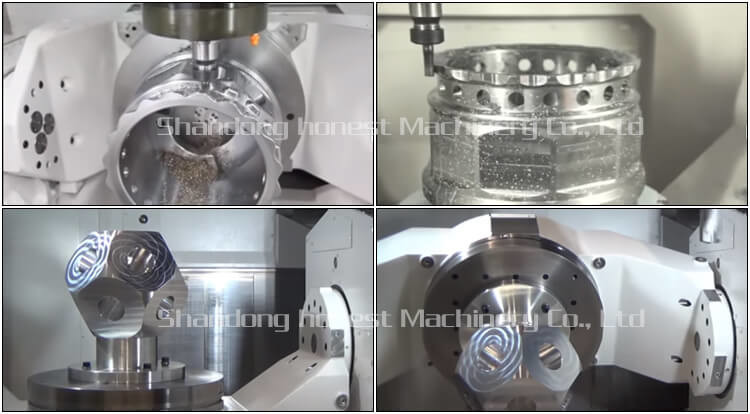 5 axis multi functional vertical machining center BT50 Spindle vmc1370 cnc milling machine