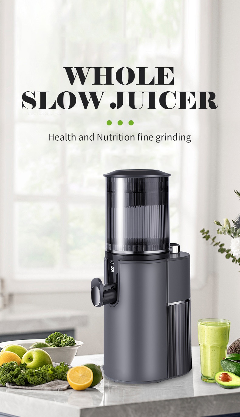 Original Fruit Vegetable Juice Cold Press Slow Juicer Machine with NO App-Controlled