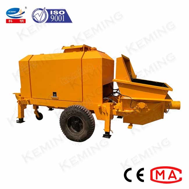 125mm Pipe Pouring Stationary Concrete Pump 30m3/H