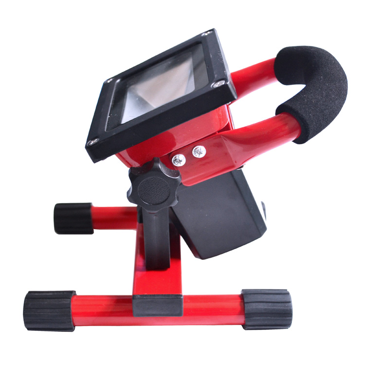 Portable & Rechargeable led Flood Light Recharge 5hours Working 10W Led Rechargeable Floodlight