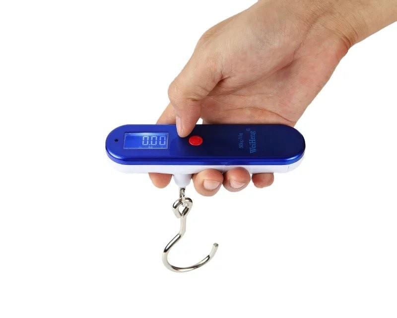 50 Kilogram Travel Bag Weighing Scales , Auto Off Function Digital Suitcase Scales
