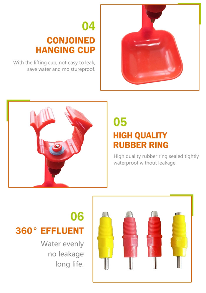 PVC 1.3kg Pressure Regulator For Chicken Waterer