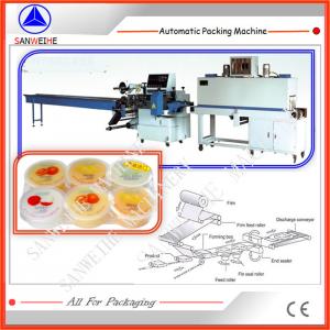 China Blue Silver Automatic Shrink Wrapping Machine POF Full Sealing Food Packing wholesale