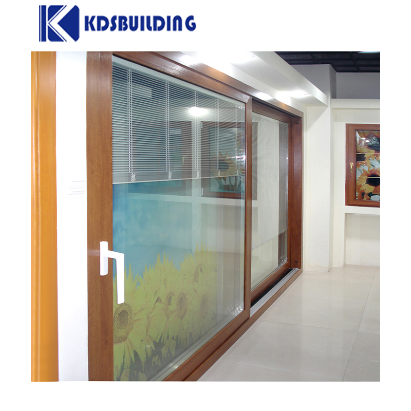 KDSBuilding Manufacturer Timber Solid Wood Frame Lift And Sliding Door With Glass