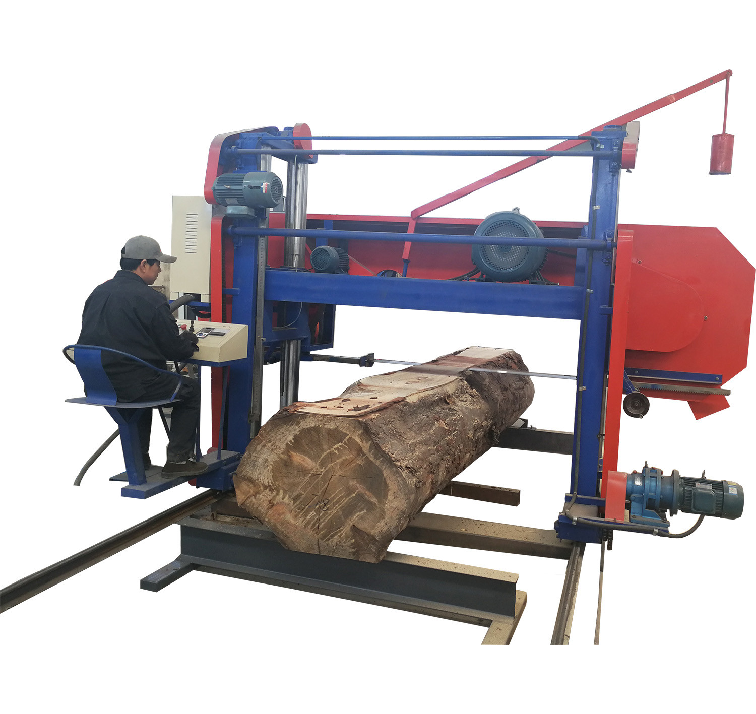 MJ2500 Large Horizontal Automatic Wood CNC Band Saw Machine For Sale