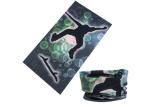 Blue Baskeball Sports UV Headwear 25*50 CM Polyester Headscarf