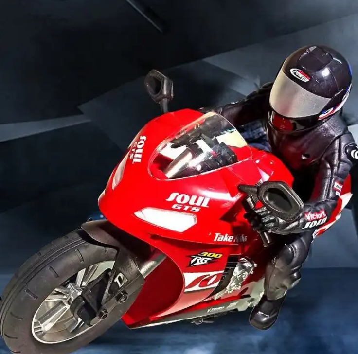 Christmas Gifts Stunt RC Motorcycle with 360 Degree Balancing and 60M Remote Distance