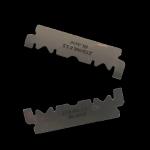 Wholesale high quality custom logo 100 pcs single edge barber razors blades for