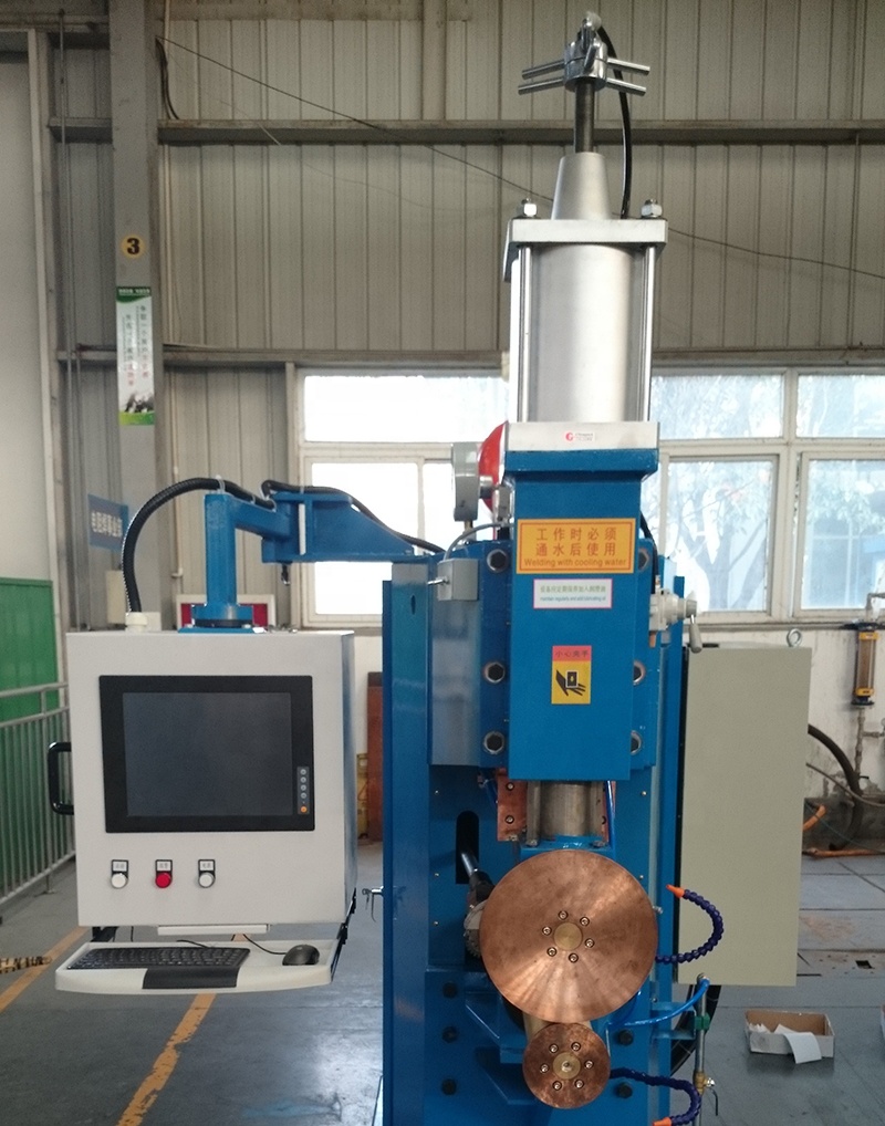 22kw-200kw Power FTB-16 Seam Welder for Welding Container Cylinders and Workpieces at 0.6-2M/min Speed