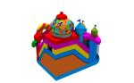 Manufacturer Inflatable Combos Happy Easter Candy Inflatable Bounce House Castle