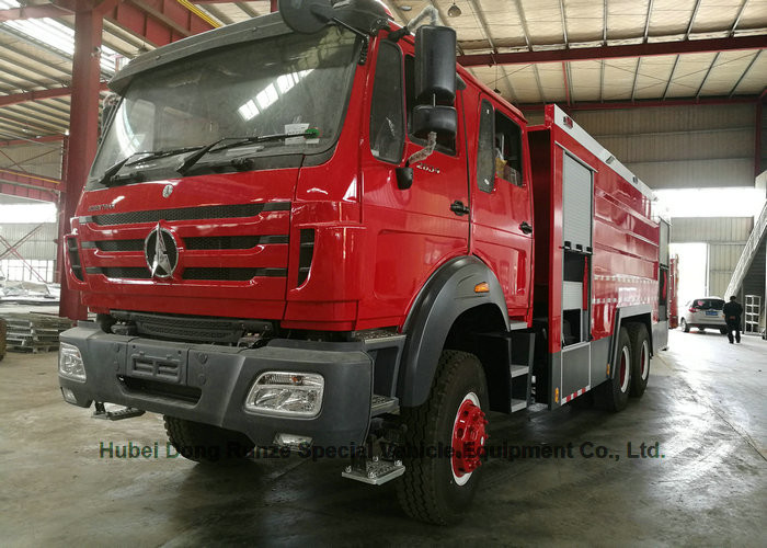 Beiben 2534 RHD /LHD Fire Fighting Water Foam Truck Off Road-6x6 AWD Vehicle EURO3/5