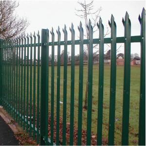 China Chinese Factory Hot Dipped TLWY Galvanized Steel Palisade Fencing wholesale