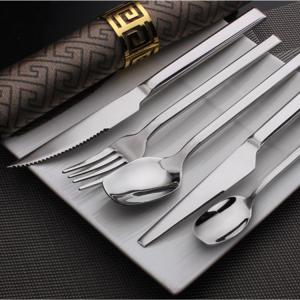 China OEMed stainless steel hotel cutlery/WMF flatware/tableware/dinnerware set/4 pcs set wholesale