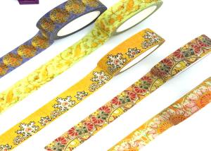 China Craft Decorative 15mm Glitter Washi Paper Tape wholesale