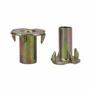 China Low Carbon Steel Class 4 5/16'' Wood Tee Nut Yellow Zinc Plated wholesale
