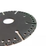 OEM 180mm Diamond Metal Cutting Disc Vacuum Brazed Saw Blade