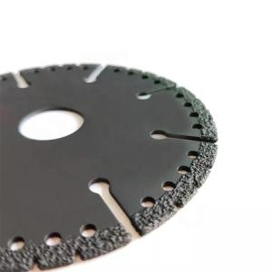 China OEM 180mm Diamond Metal Cutting Disc Vacuum Brazed Saw Blade wholesale