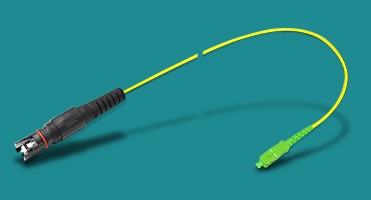 Fiber Optic FTTH Solution Cable Waterproof With IPSC APC H Connector