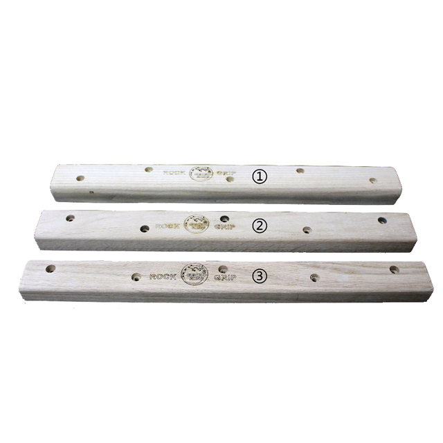 Wooden Hangboard Training Board Customized Color For Indoor Outdoor