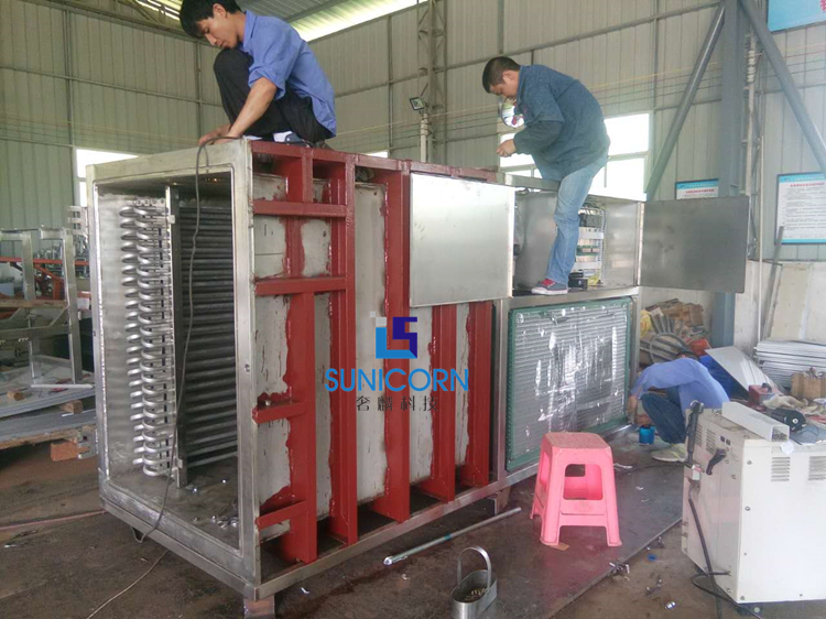 SS 304 Industrial Vacuum Freeze Dryer Remote Control Monitoring Available