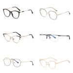 Unisex Custom Spectacle Eye Glasses Frames Eyewear Metal Optical