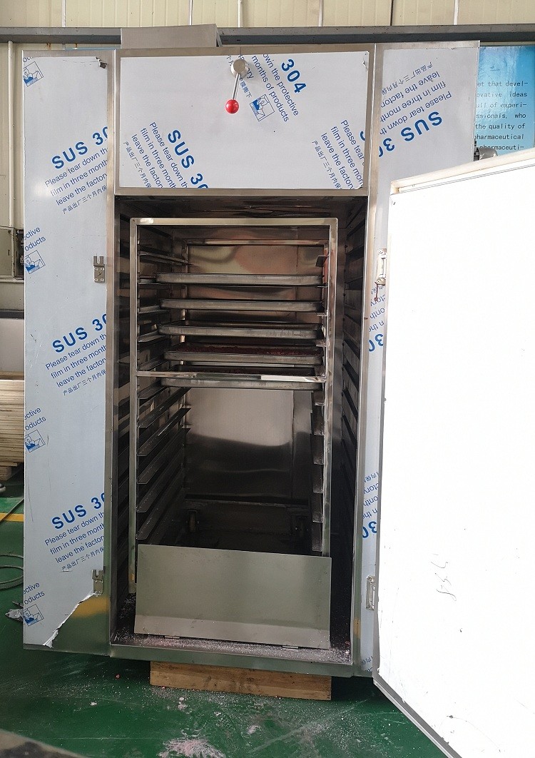 Tomato Seed 25kg Batch Hot Air Circulation Drying Oven Tablet Production Lines