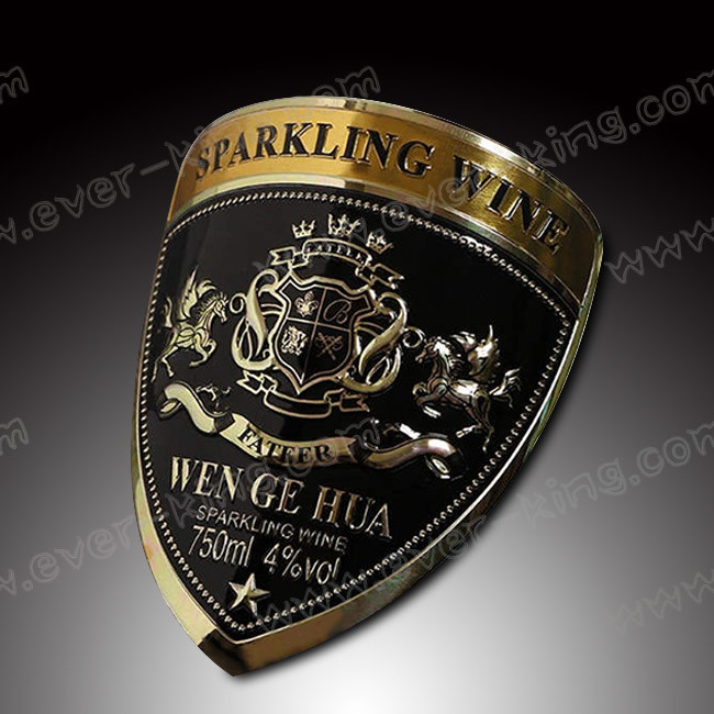 OEM Adhesive Printing Spirit Bottle Labels