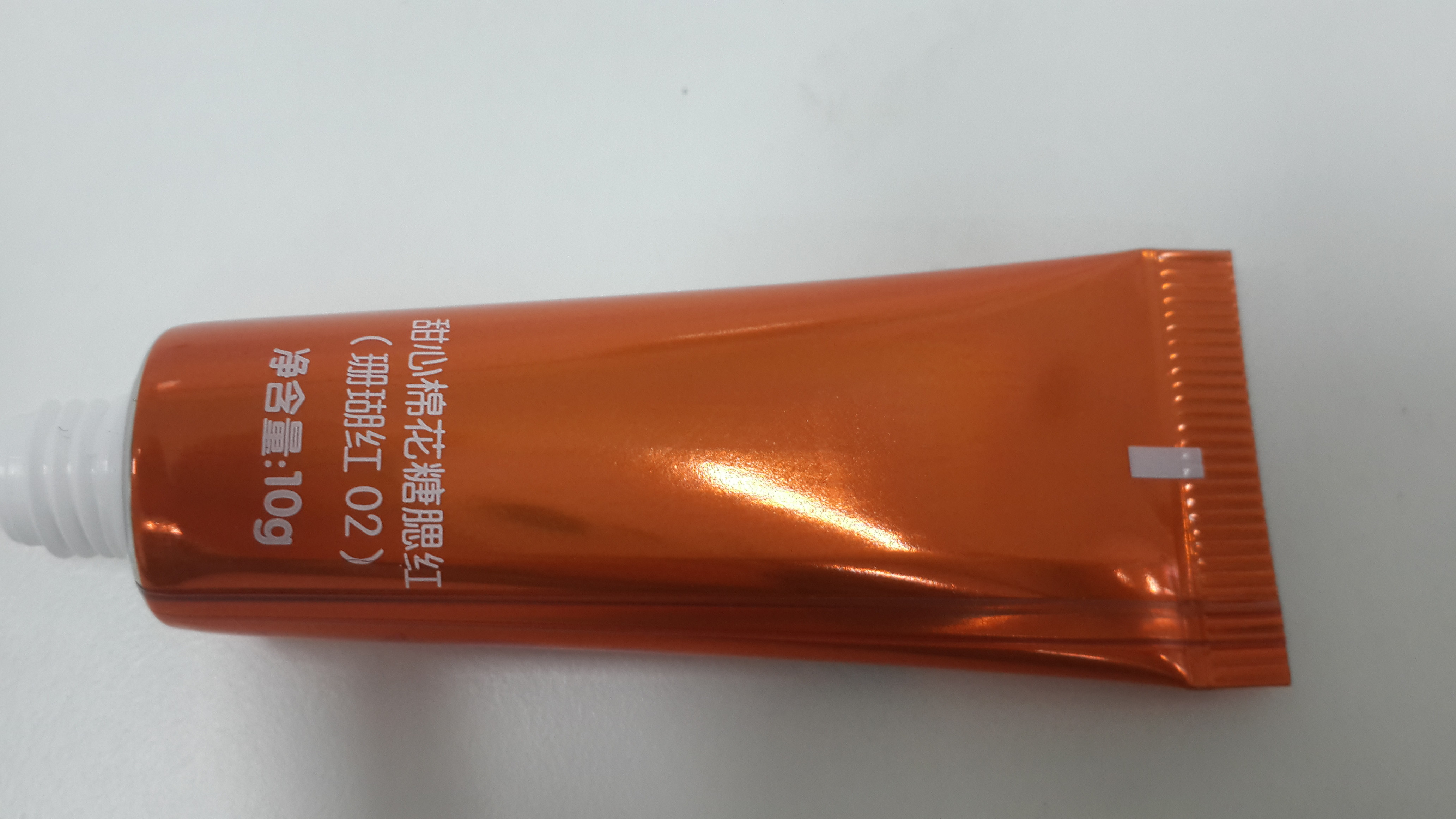 10g Eye Cream Packaging Shiny CAL Cosmetic Tube With Long Shoulder , Colorful Printing Diameter 19mm