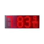 3'' Bright White Outdoor LED Gas Price Sign Remote Control