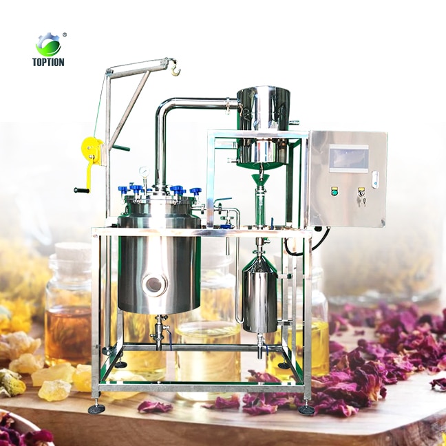 extraction of essential oils