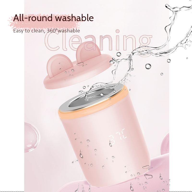 Fast Heating Smart Baby Bottle Usb Milk Bottle Warmer Portable Thermal Bottle Warmer 8800mah