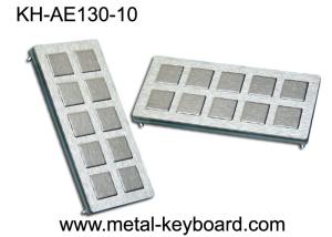China IP65 Rated Stainless Steel Keyboard , customisable ss keyboard 10 Super Size Keys wholesale